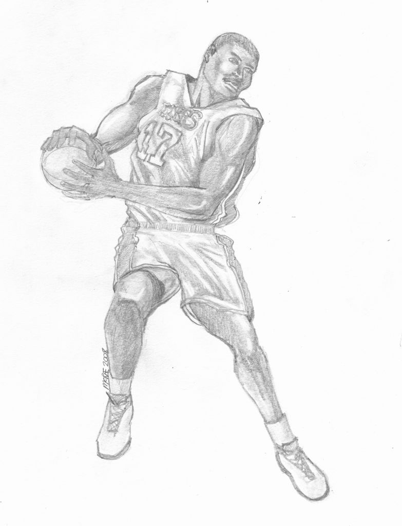 Andrew Bynum Sketch