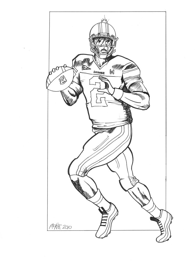 panthers cam newton coloring pages - photo #7
