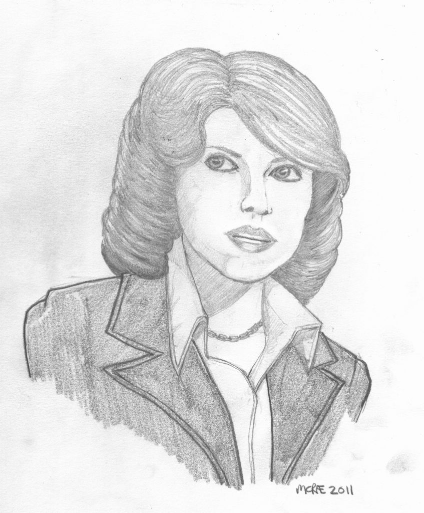 Elisabeth Sladen as Sarah Jane Smith in 