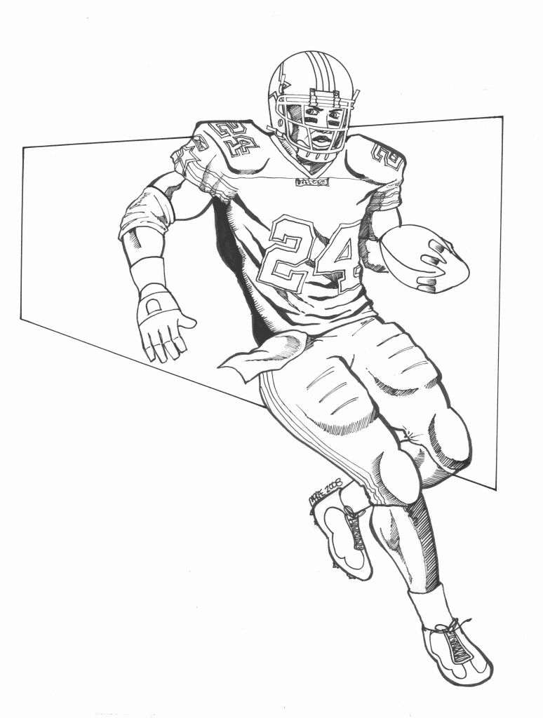 california panthers football player coloring pages - photo #8