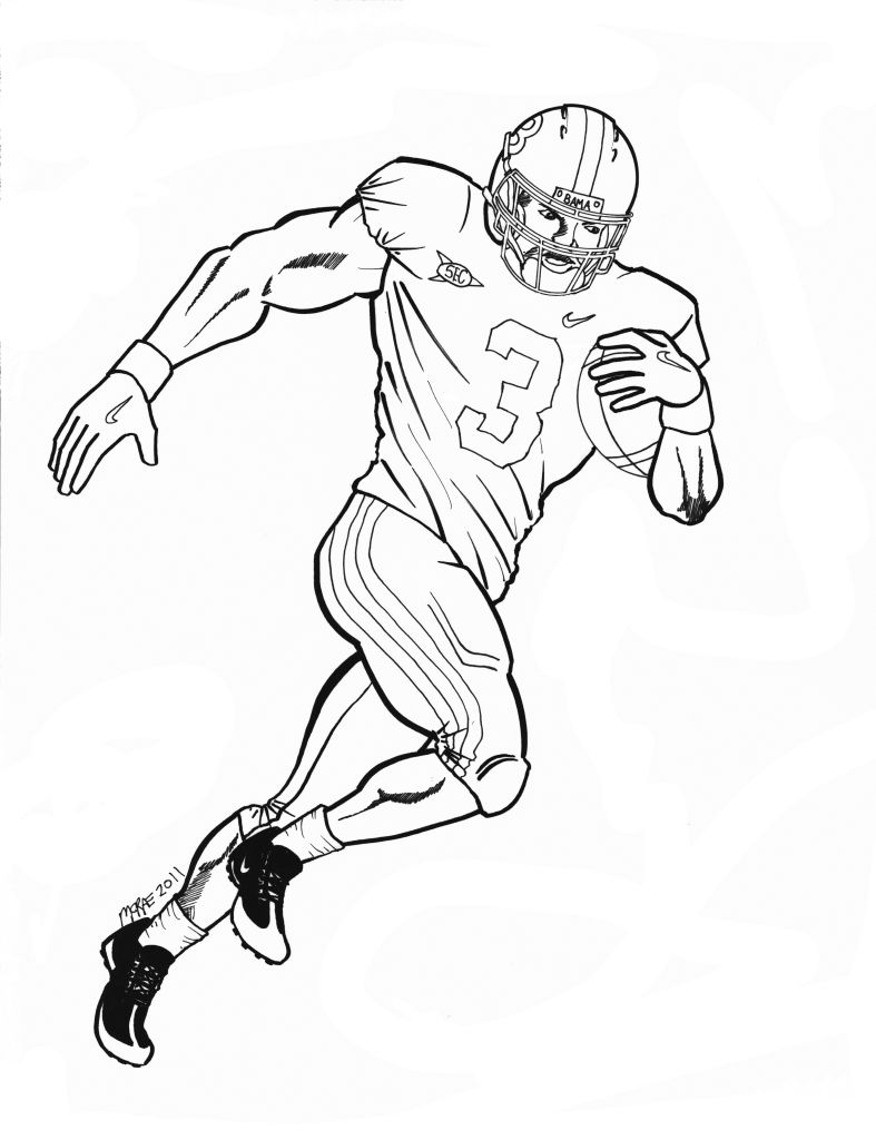 california panthers football player coloring pages - photo #28