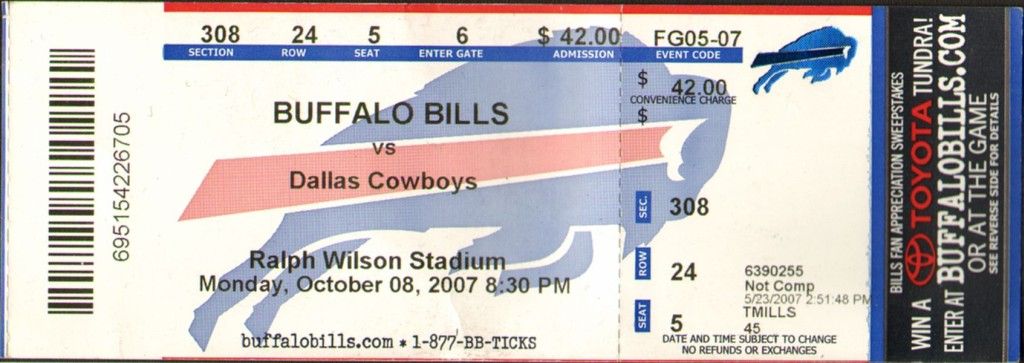 Buffalo Bills Tickets