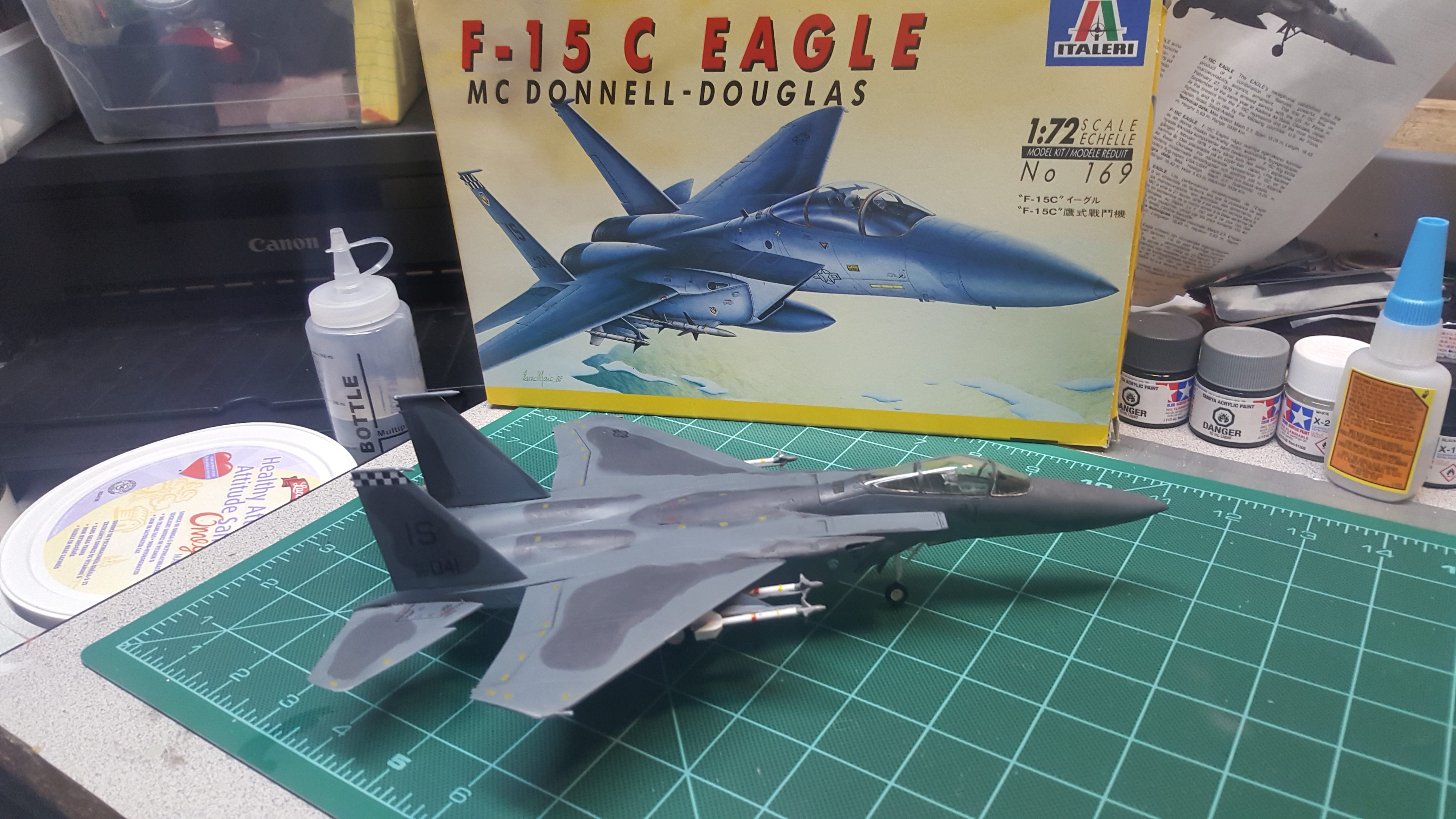 Italeri 1/72 McDonnell Douglas F-15C - PaulMcRae.ca